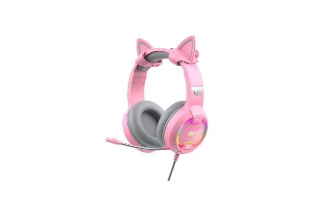 HAVIT H2233D RGB Cat Ear Headphones Gaming Headset